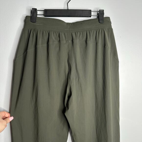 Sweaty Betty Women's Ivy Green Tie Waist Explorer Jogger Loose Fit Pants Size S - Picture 8 of 10